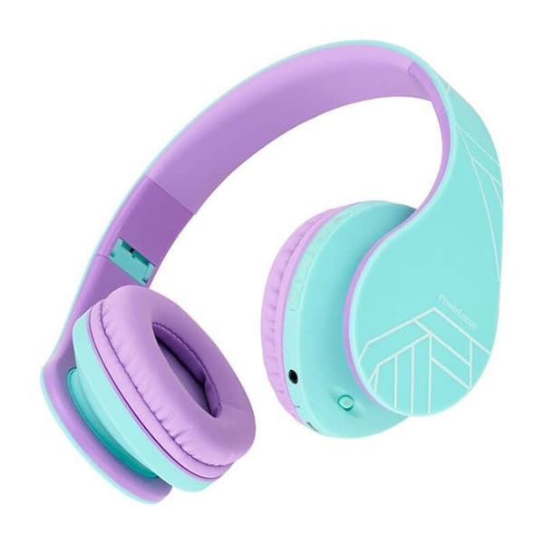 Barnhörlurar - POWERLOCUS - P2 - Bluetooth - Batteritid 20h - Inbyggd mikrofon