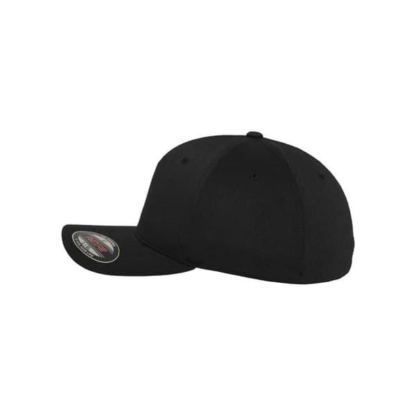 Keps - Flexfit - 5 panel - Svart - Unisex - Sommar