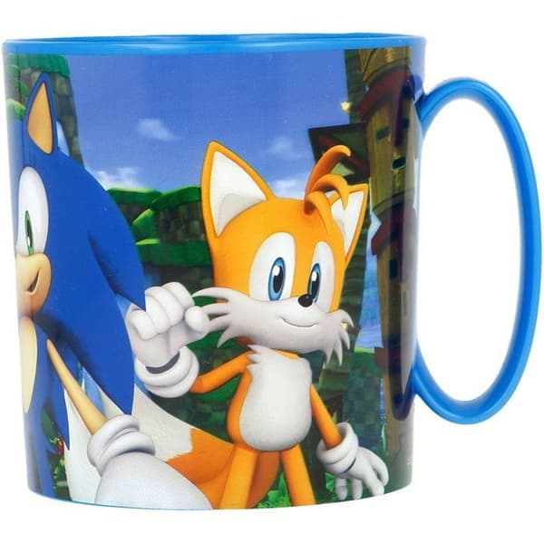 Mugg - Sonic - Barn - Melamin - 350 ml - Tål diskmaskin