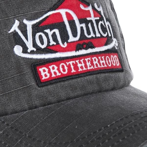 Vondutch - Herr baseballkeps Von Dutch Jack BRB Grå