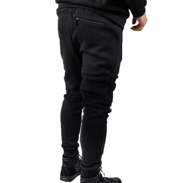 Joggingbyxor Herr Svart Redskins Rza - Hög midja - Elastisk midja - 85% Bomull, 15% Polyester