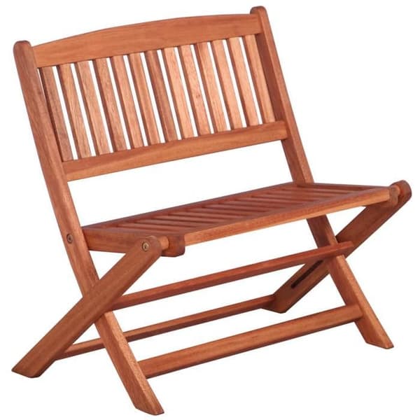 vidaXL 4-delad matset för barn utomhus Eucalyptus 45585