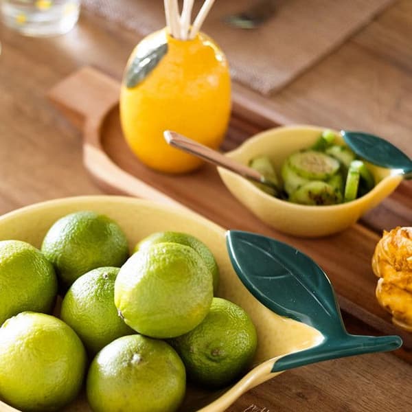 Coupelle i Keramik "Citrus" 15cm Gul