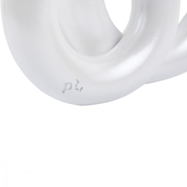 "Bougeoir - Nuetid - Ringar Medium - Glas - Metall - Vit"