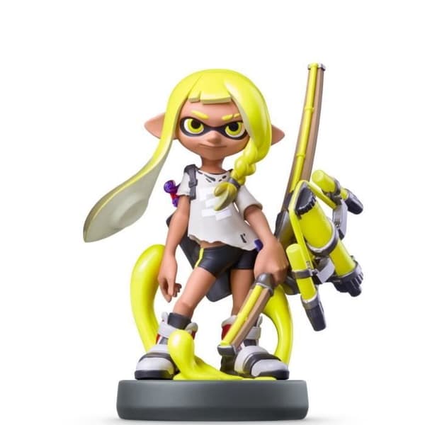 Amiibo Figur - Octoling, Inkling & Salmioche • Splatoon Collection