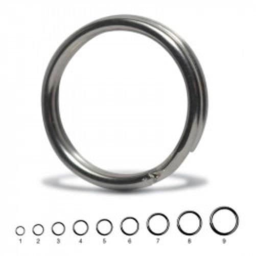 Runda vmc delade ringar 3560s - rostfritt stål - pack 15 3 5,5 n°2