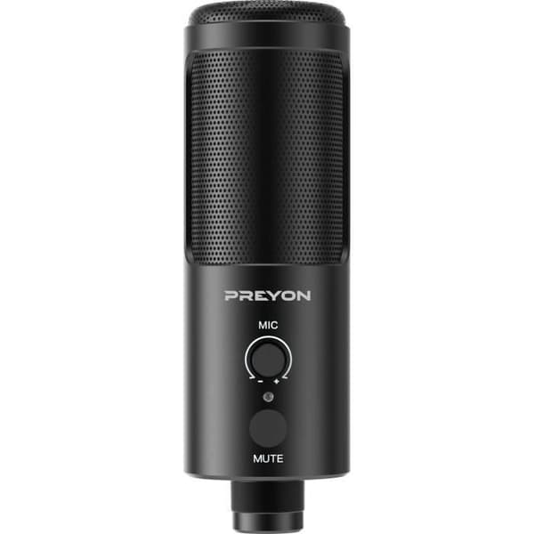 USB-mikrofon - PREYON - Buzzard Scream - Cardioid - Aluminium - Plug and Play