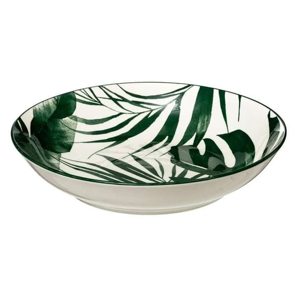 Servis 18 Delar "Palme" 26cm Grön