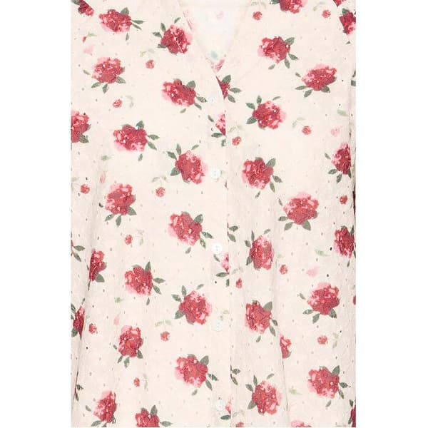 Kvinnors långärmad skjorta Pulz Jeans Willa
