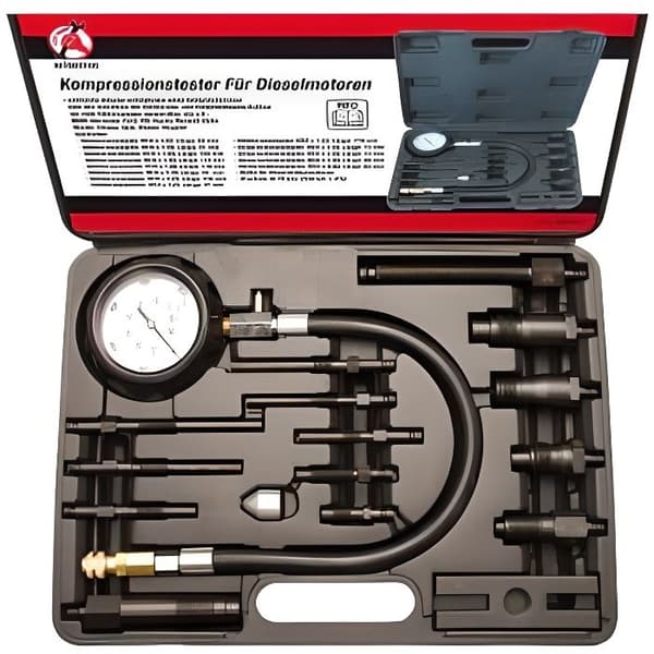 Kompressionsmätare låda för dieselmotor max...