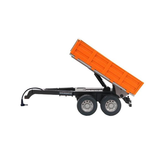 Orange tippvagn för RC traktor 1:16