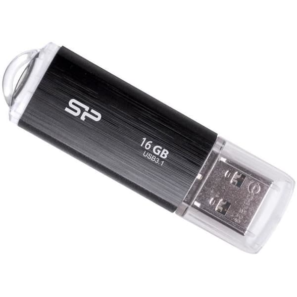 SILICON POWER USB Flash Drive 3.1 B02 - 16 GB - Svart