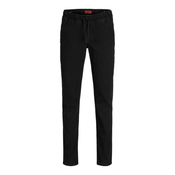 Barnens elastiska jeans Jack & Jones Glenn MF 996 - svart denim