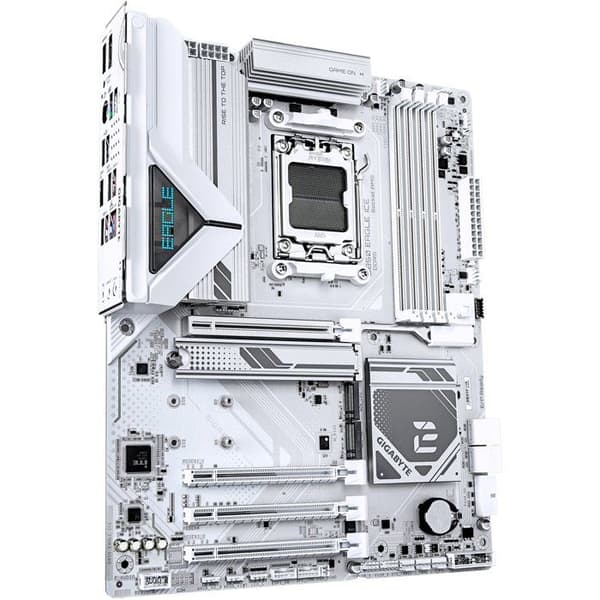 Moderkort - GIGABYTE - B850 EAGLE ICE - ATX-format - Chipset AMD B850 - DDR5 & PCIe 5.0 - WiFi 7