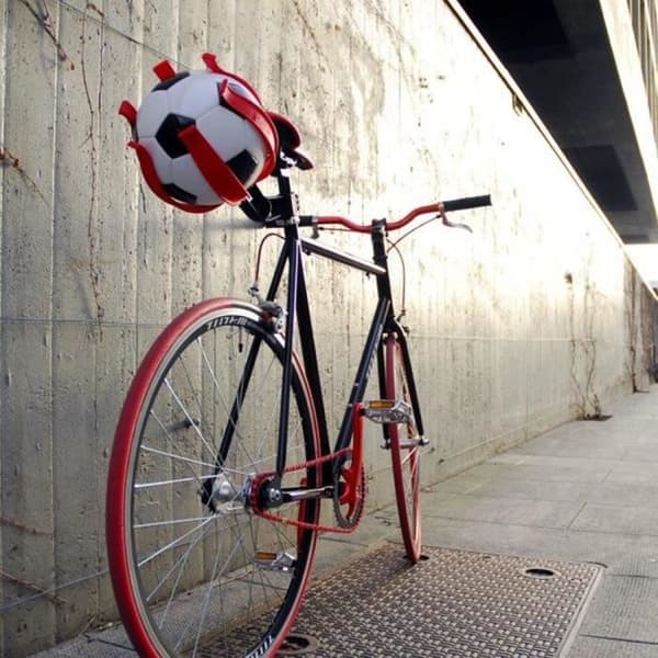 KIKBALL Cykelpump Röd