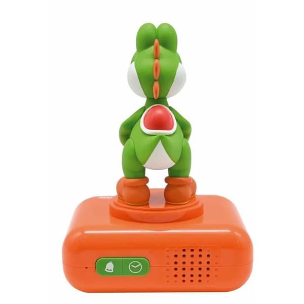 Yoshi 3D väckarklocka med nattlampa
