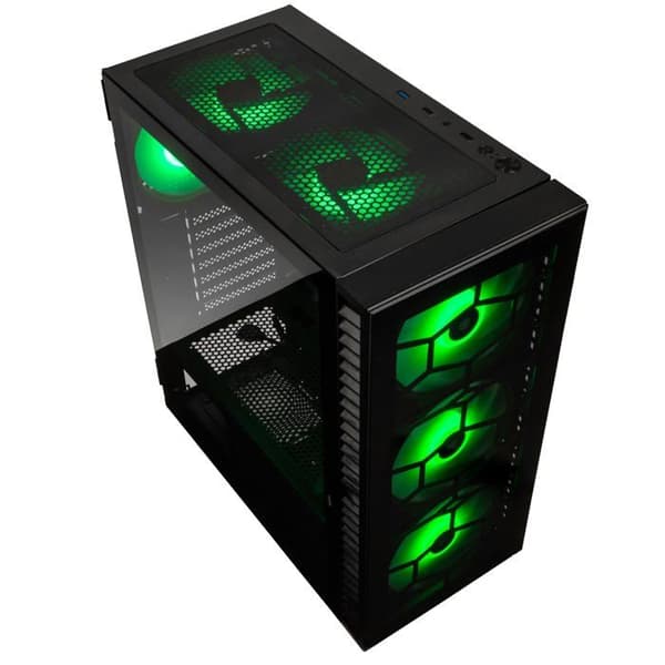 PC-chassi - KOLINK - OBSERVATORY HF GB - Midi Tower - Glaspaneler - Svart
