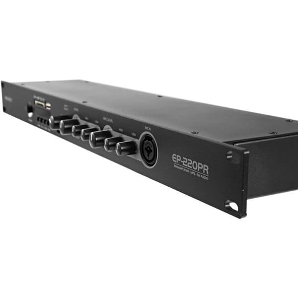 Omnitronic EP-220PR USB/SD/radio FM och Bluetooth-läsare