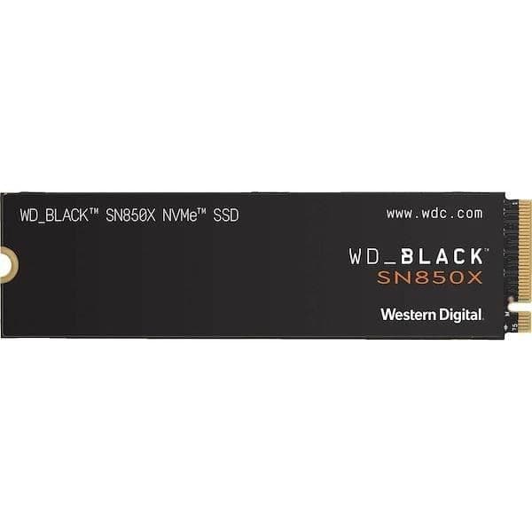 WESTERN DIGITAL Hårddisk SN850X - NVME SSD - 2TB intern - M2-format - Svart