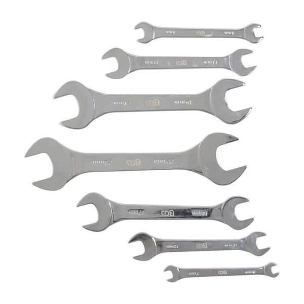 Nyckelsats - BGS TECHNIC - 6-23 mm - Krom-vanadinstål - Öppen ände