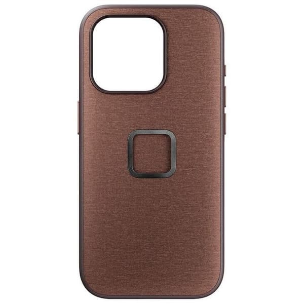 Peak Design Everyday Fabric iPhone 15 Pro Max V2 Redwood m-mc-bl-rd-2