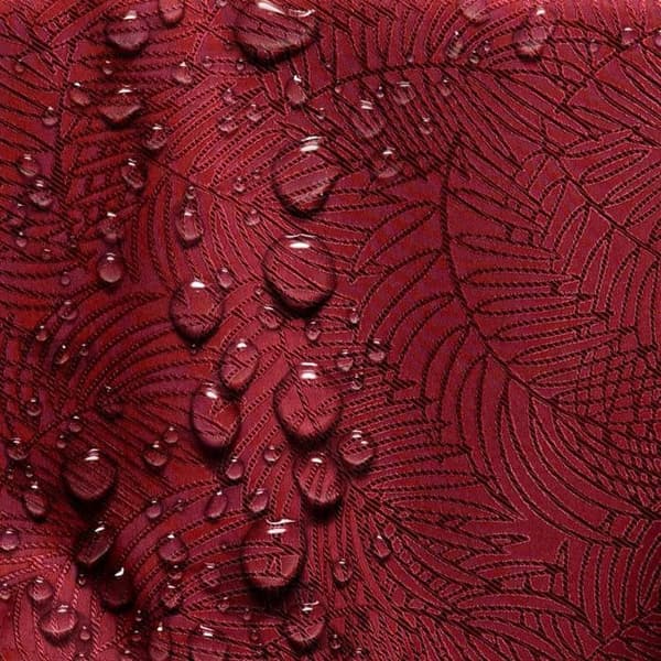 Rektangulär duk AmeliaHome Gaia 120 x 160 cm – Bordeaux, fläckbeständig polyester
