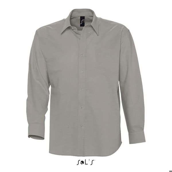 Chemise Sol's Boston - ljusblå