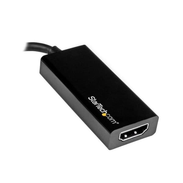 STARTECH.COM USB-C till HDMI-videoadapter - M/F - Ultra HD 4K - Svart