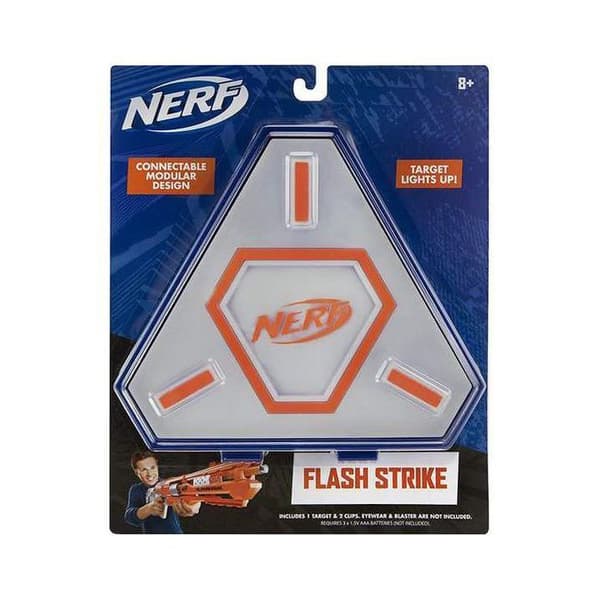 Lek - NERF - Elite Light Strike - Modulerbart utvidbart mål 13 cm - Inomhus - Blandat