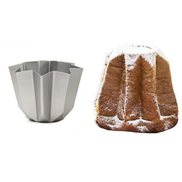 Briocheform - DECORA - 0062689 - Anodiserad aluminium - 1 kg - Grå