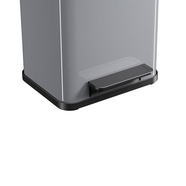 Hailo Pedal Bin Oko Duo Plus Size M 2x9 L Silver 0622-220