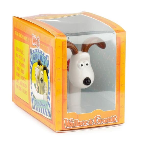 Figur - PUCKATOR - Gromit - Drivs av solenergi - Ingen batteri - Höjd 9 cm