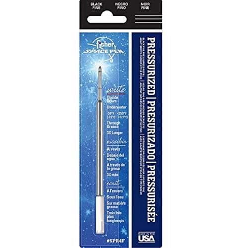 Fisher Space Pen SPR4F Svart Fine Point Trycksatt Refill