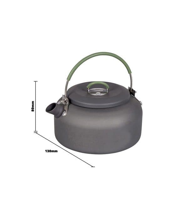 Vattenkokare - BO-CAMP - 2200400 - Hårdanodiserad - 800 ml - Camping