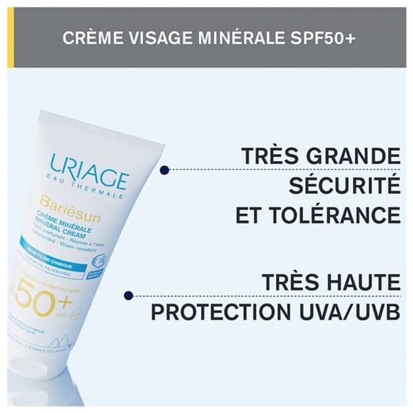 Solskydd - Uriage - Bariésun - SPF50+ - 100ml - Känslig hy