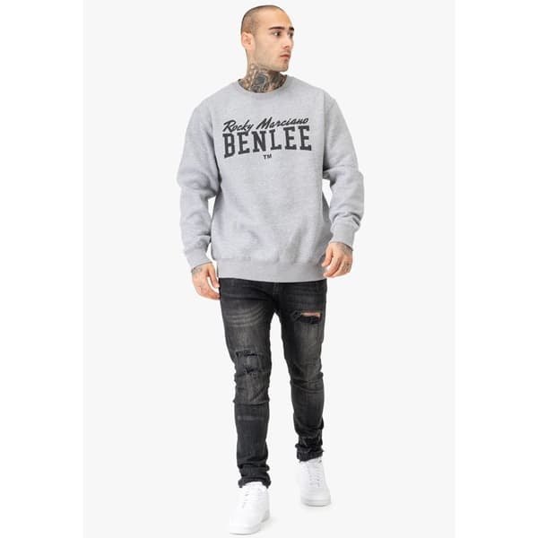 Sweatshirt med rund hals, regular fit Benlee Rinston