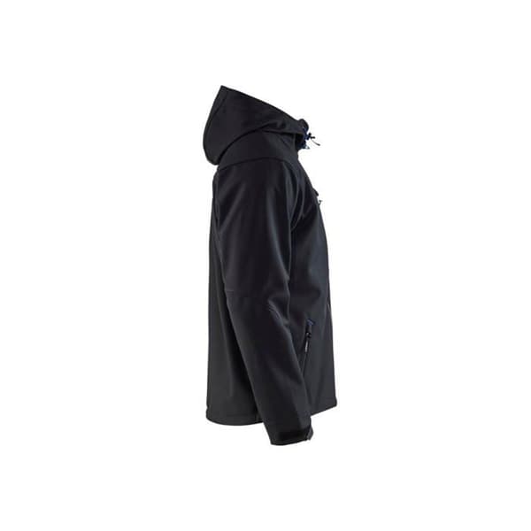 Vinterjacka Softshell med huva - Blaklader -...