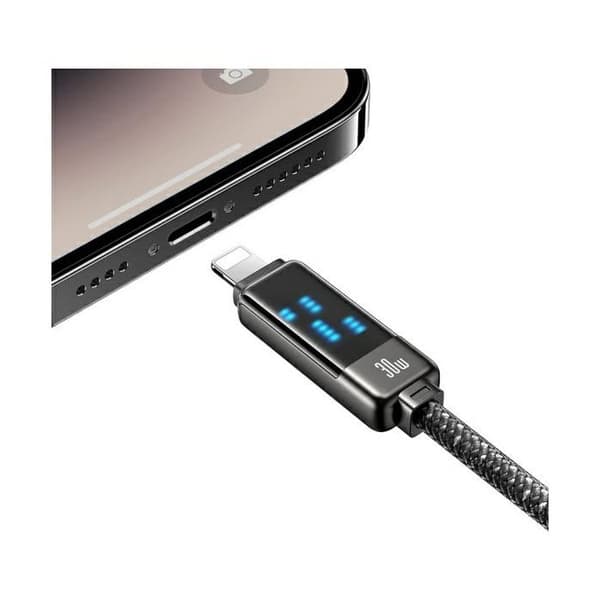 USB-C till Lightning-kabel USAMS 1,2 m, snabbladdning