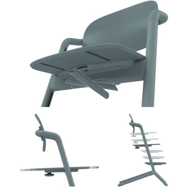 CYBEX- Lemo 2 Skalbar och justerbar barnstol - Stenblå