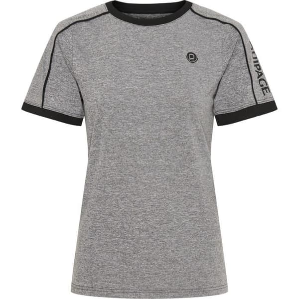 T-shirt dam Equipage Melissa - grå melange