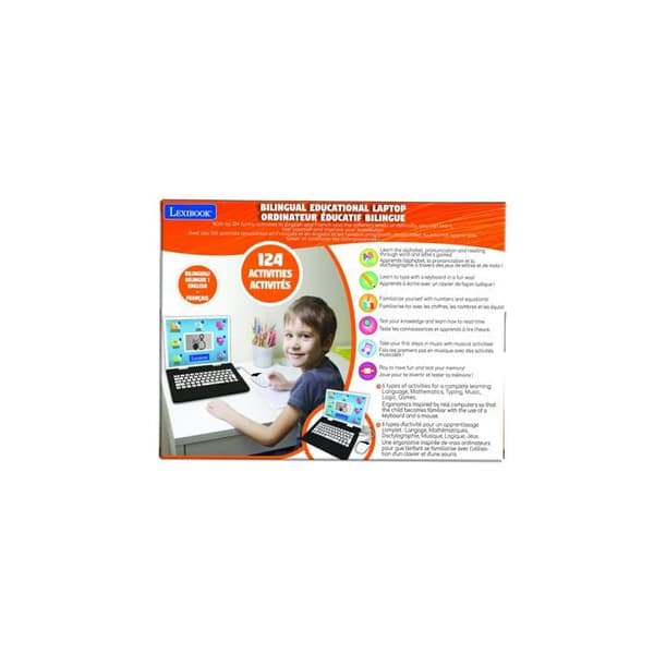 Bilingual educational computer Power Kid - 124 aktiviteter (FR/EN)