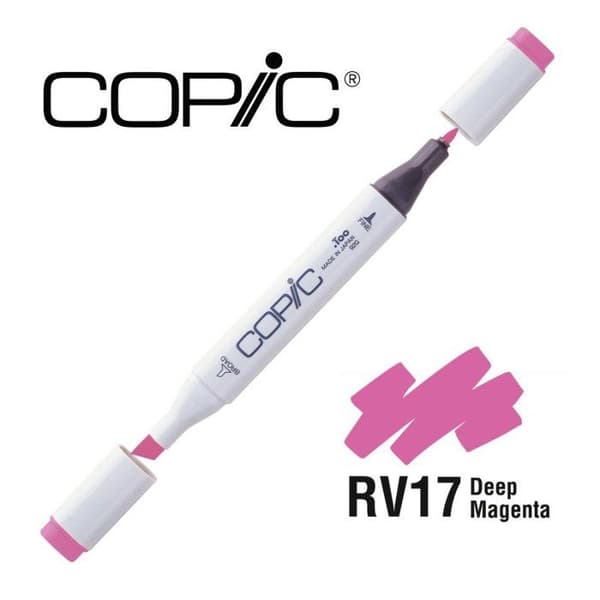 Copic - Alkoholbaserad Copic Marker RV17 Deep Magenta