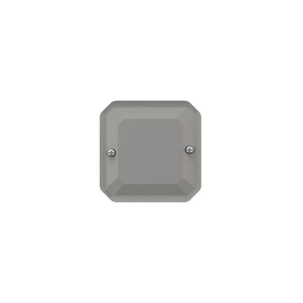 Täckplåt - LEGRAND - Plexo - Komponerbar - Grå - 2P+T - Plast