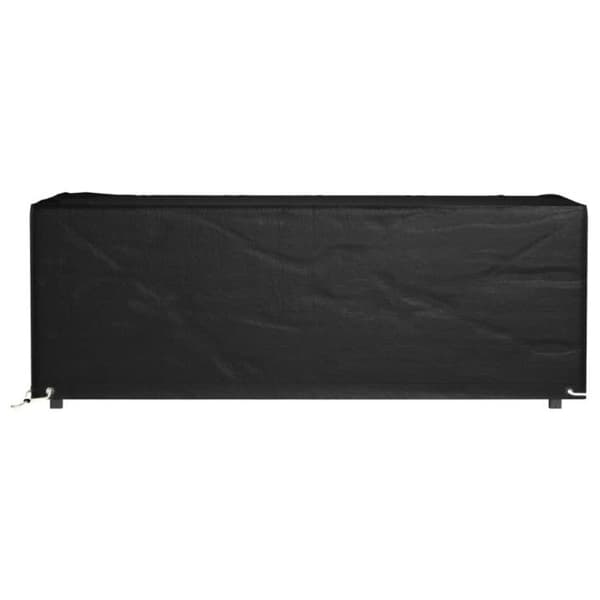 vidaXL Trädgårdsmöbelöverdrag 8 öljetter 192x82x65 cm Rektangulär 319294