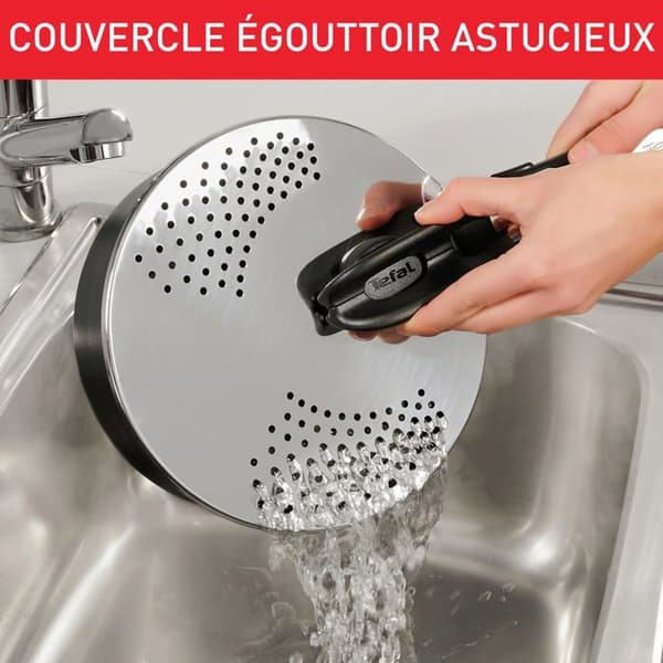 Lock - TEFAL - L9829402 - Rostfritt stål - Diskmaskinssäker - Multi-diameter
