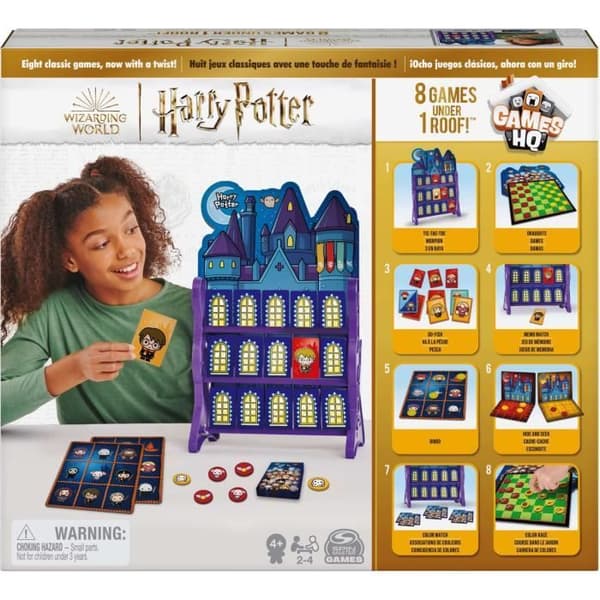 Harry Potter Set med 8 brädspel