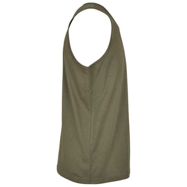 Bygg Ditt Varumärke Basic T-shirt, Oliv, XXL Herr