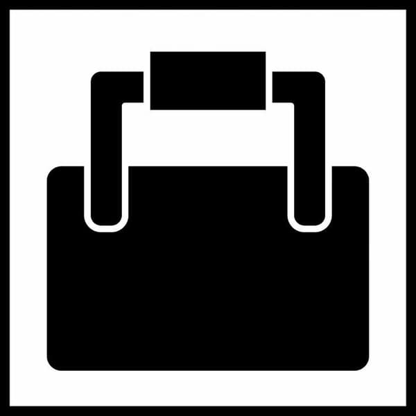 Einhell 10-pack tillbehör för kompressor + väska