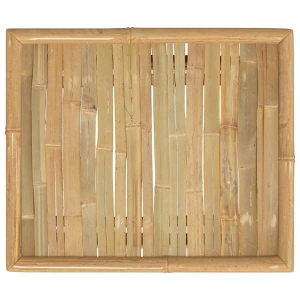 vidaXL Trädgårdsbord 65x55x30 cm Bambu 362304