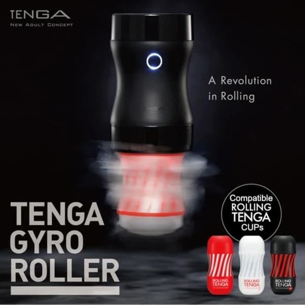 Masturbator - TENGA - GYRO ROLLER CUP - Rotationsstimulering - För-luberad - Engångsbruk